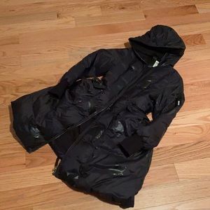 Nununu fancy star down coat new without tags size 8-9